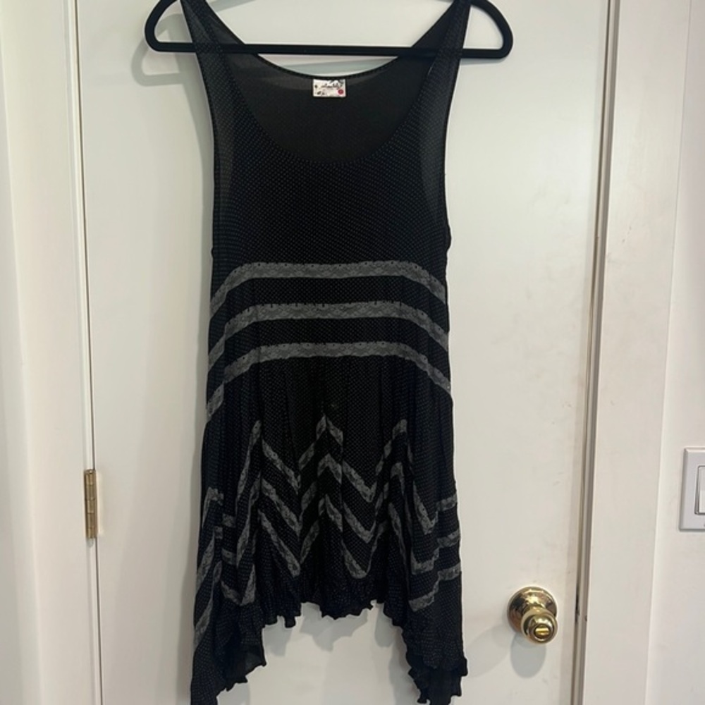 Free People | Lace Polka Dot Dress